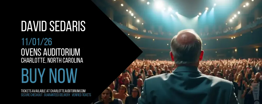 David Sedaris at Ovens Auditorium